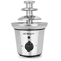 Orbegozo FCH 4000 - Fuente de chocolate- cuerpo de acero inoxidable- 3 pisos- base antideslizante- 32 W